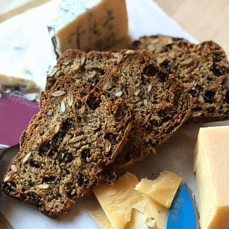 Seeded Raisin Gourmet Sourdough Crackers (Discard recipe)