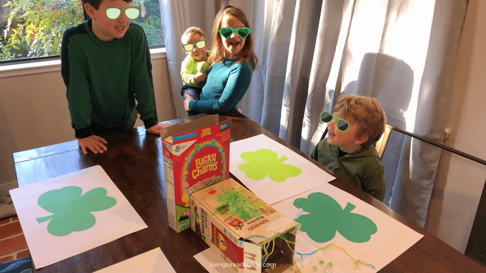 St. Patrick's day celebration with kids