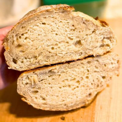 gummy sourdough crumb