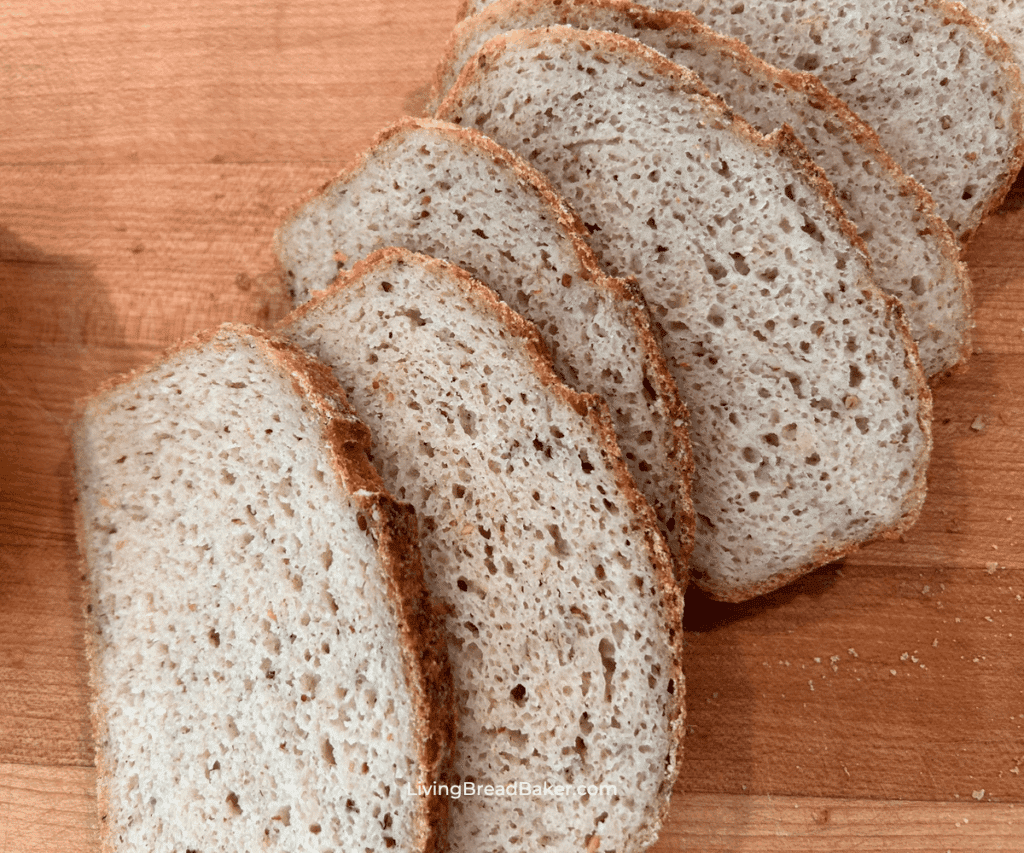 the best gluten-free sourdough bread recipe sandwich loaf slices